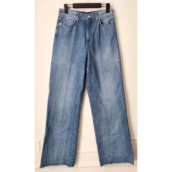 Veronica Beard Dylan Full Length Straight Jeans - Picture 3 of 8